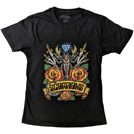 Scorpions - Traditional Tattoo - Black t-shirt