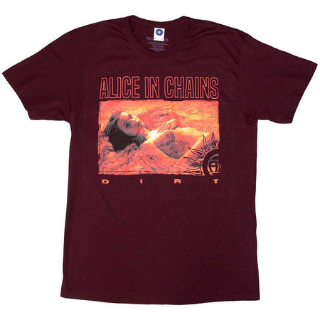 Alice In Chains - Dirt Orange - Maroon  t-shirt