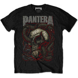 Pantera - Serpent Skull  - Black T-shirt
