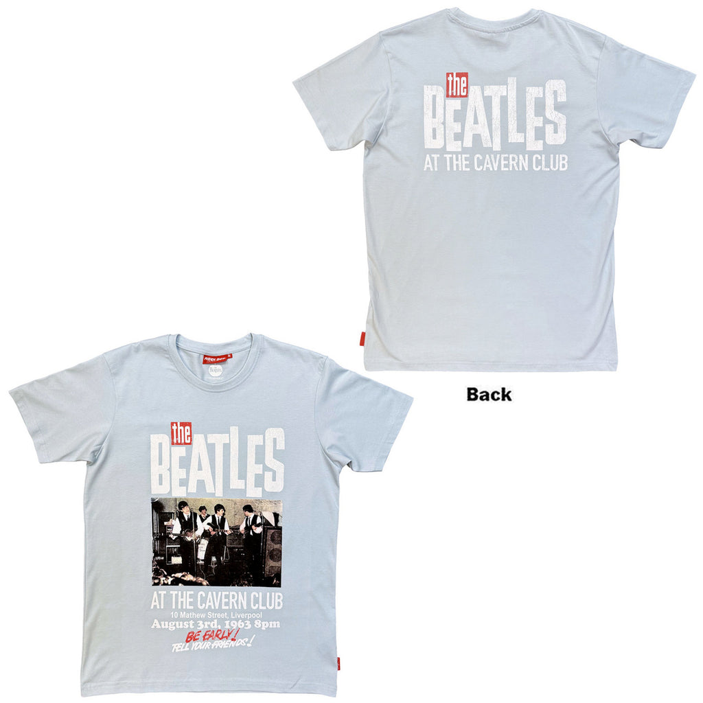 The Beatles - Cavern - Ltd Edition Unplugged Designer  - Light Blue t-shirt