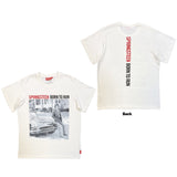 Bruce Springsteen - Born To Run - Ltd Edition Unplugged Designer  - White t-shirt