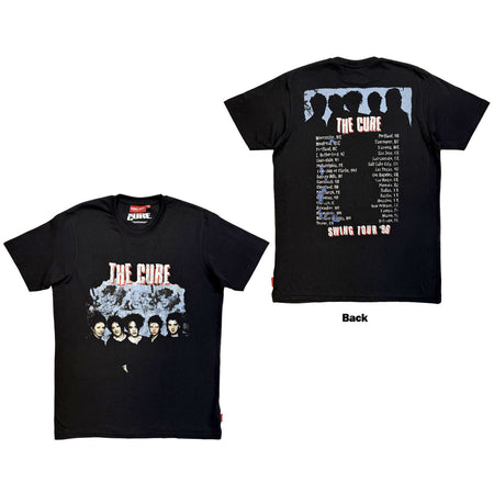 The Cure - Swing Tour '96 - Ltd Edition Unplugged Designer  - Black t-shirt