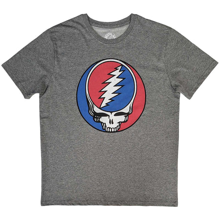 Grateful Dead - Steal Your Face Classic - Grey T-shirt