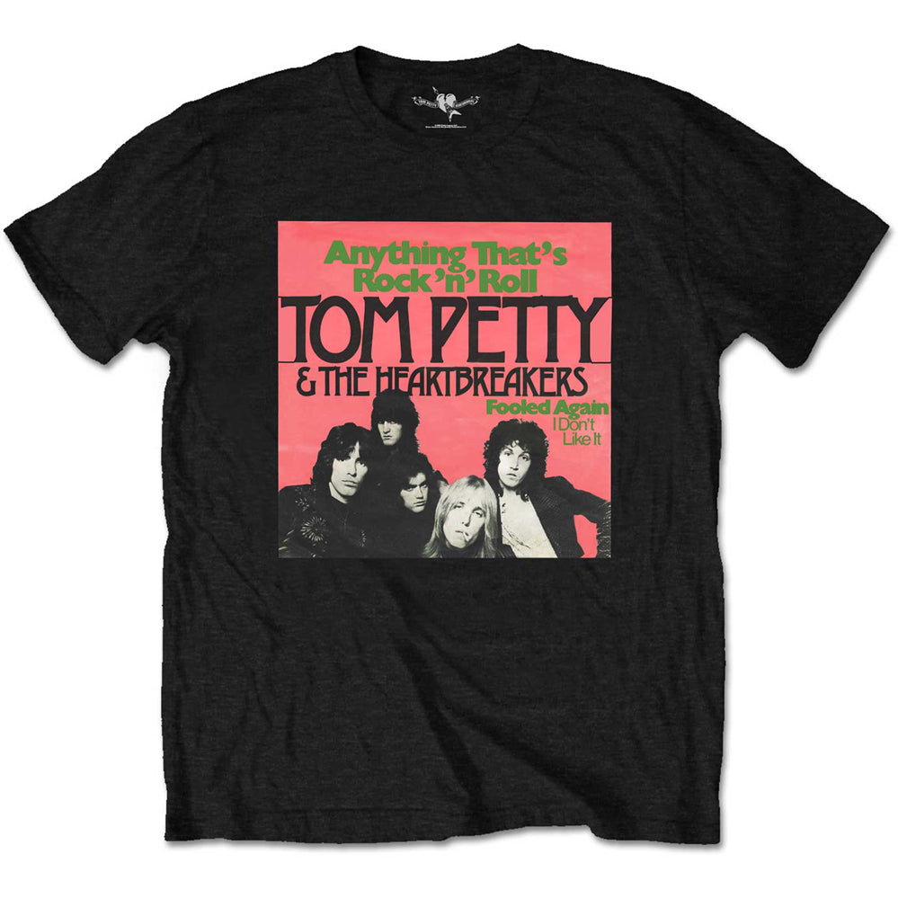 Tom Petty - Anything - Black T-shirt