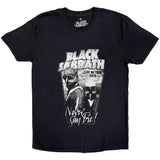 Black Sabbath - Never Say Die Grey Tone  - Black t-shirt