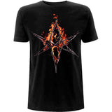 Bring Me The Horizon - Flaming Hex - Black t-shirt
