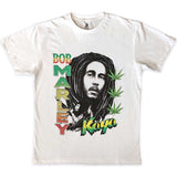 Bob Marley - Kaya Illustration - White t-shirt