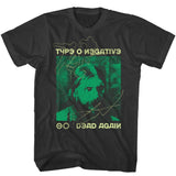 Type O Negative - Dead Again Outline - Black  t-shirt