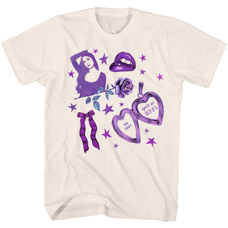 Olivia Rodrigo - Tour Collage - Tan  t-shirt