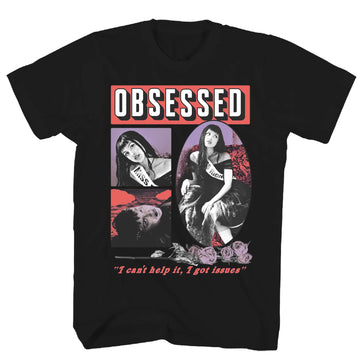 Olivia Rodrigo - Obsessed - Black  t-shirt