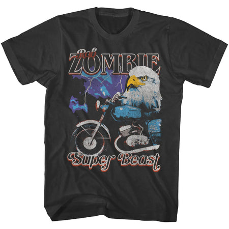 Rob Zombie - Super Beast - Black  t-shirt