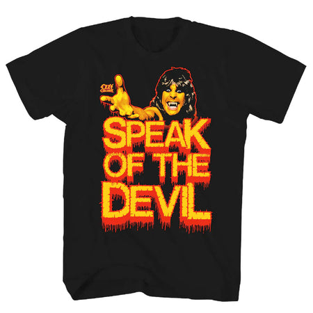 Ozzy Osbourne - Speak Of The Devil - Black  t-shirt