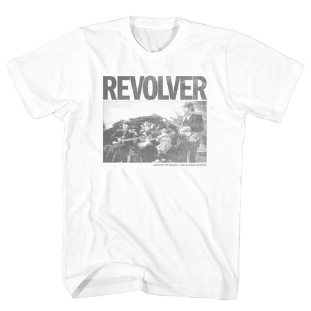 The Beatles - Revolver - White  t-shirt