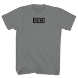 Nine Inch Nails - High Density Logo - Charcoal  t-shirt