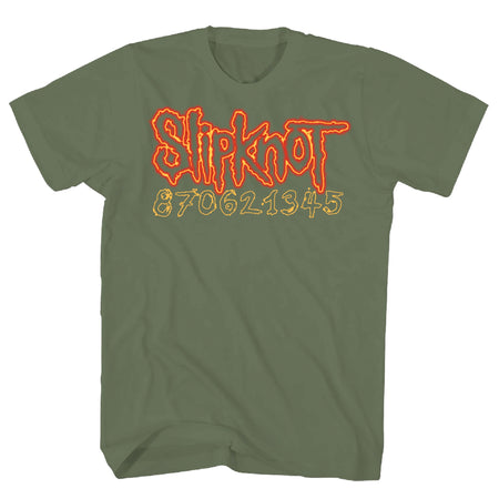 Slipknot - Don't Judge Me - Military Green  t-shirt