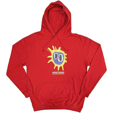 Primal Scream - Screamadelica - Pullover Red Hooded Sweatshirt