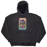 Queen - A Night At The Opera Tour '76 - Charcoal Grey Stone Wash  Hooded Sweatshirt