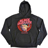 Black Sabbath - Paranoid - Pullover Charcoal Grey Hooded Sweatshirt