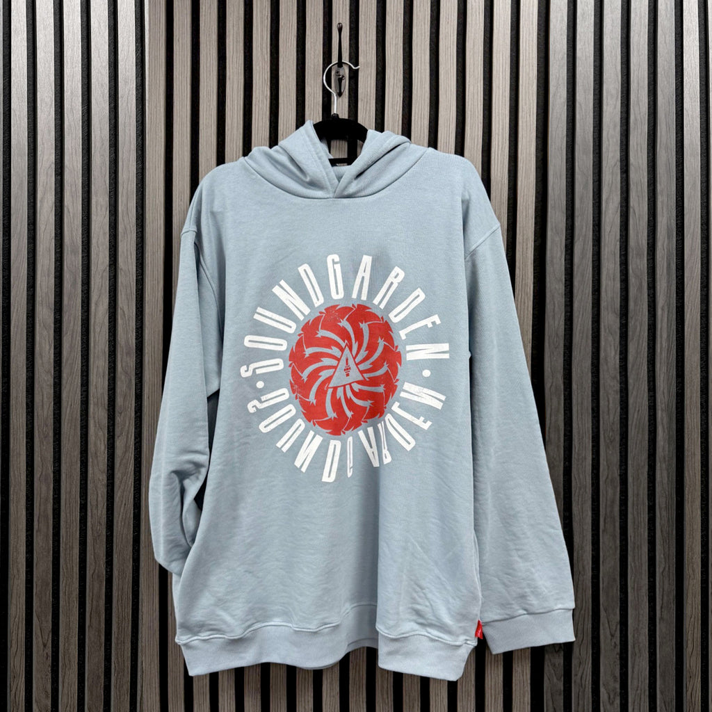 Soundgarden - Circle Logo - Unplugged Ltd  Edition Blue Hooded Sweatshirt