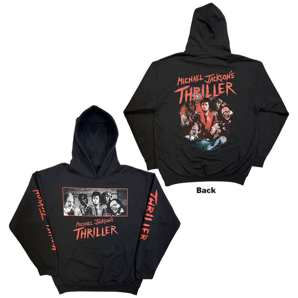 Michael Jackson - Thriller Zombies - Black Hooded Sweatshirt