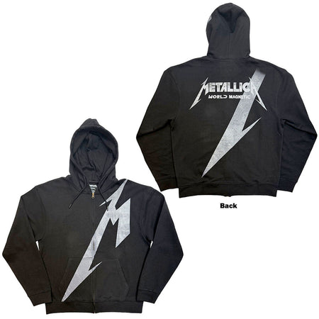 Metallica - Shrouded - Black Zipped  Hooded Sweatshirt
