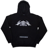 Radiohead - Bearhead Crest  - Black Pullover Hoodie