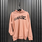 Gorrilaz - Group Circle Rise - Unplugged Ltd  Edition Pink Hooded Sweatshirt
