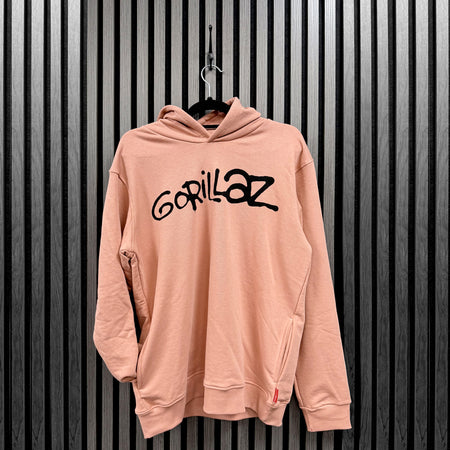 Gorrilaz - Group Circle Rise - Unplugged Ltd  Edition Pink Hooded Sweatshirt