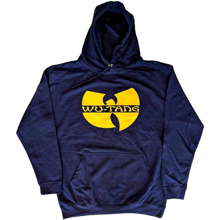 Wu Tang Clan - Logo - Pullover  Navy Blue Hooded Sweatshirt