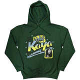 Bob Marley - Kaya - Pullover Green Hooded Sweatshirt
