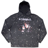 My Chemical Romance - Three Cheers - Dye Wash Black Hooded Sweatshirt