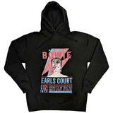 David Bowie - Earls Court '73 - Black Pullover Hoodie