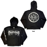 Bring Me The Horizon - Metal Logo Genxsis  - Black Zipped  Hooded Sweatshirt