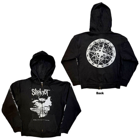 Slipknot - Subliminal Verses - Black Zipped  Hooded Sweatshirt