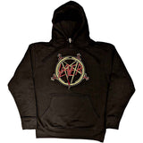 Slayer - Pentagram - Black Hooded Sweatshirt