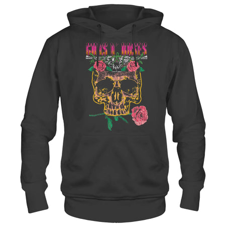 Guns N Roses - 1991 Tour - Black  Hooded Sweatshirt