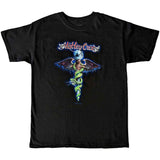 Motley Crue - Blue Dragon-KIDS SIZE Black T-shirt