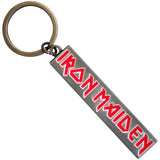 Iron Maiden - Logo - Metal Keychain