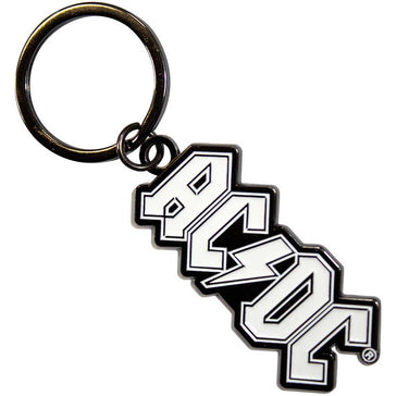 AC/DC - Logo Mono - Metal Keychain