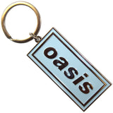 Oasis - Sky Blue Logo - Metal Keychain