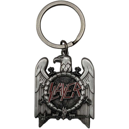 Slayer - Silver Eagle V2 - Metal Keychain