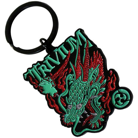 Trivium - Deadmen Dragon Head - Metal Keychain