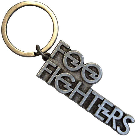 Foo Fighters - Stacked  Logo  - Metal Keychain