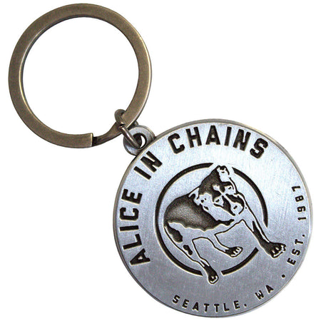 Alice In Chains - Three Legged Dog  - Metal Keychain