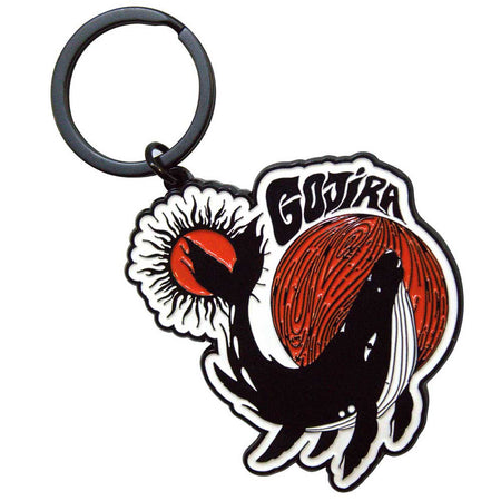 Gojira - Whale  - Metal Keychain