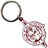 Cypress Hill - Skull Compass - Metal Keychain