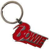 David Bowie - Logo - Metal Keychain