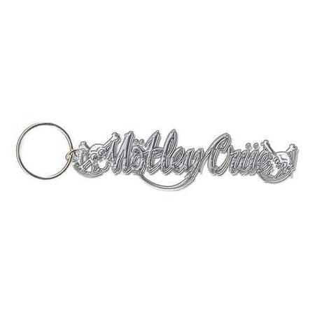 Motley Crue - Skull Logo - Die Cast Relief Metal Keychain