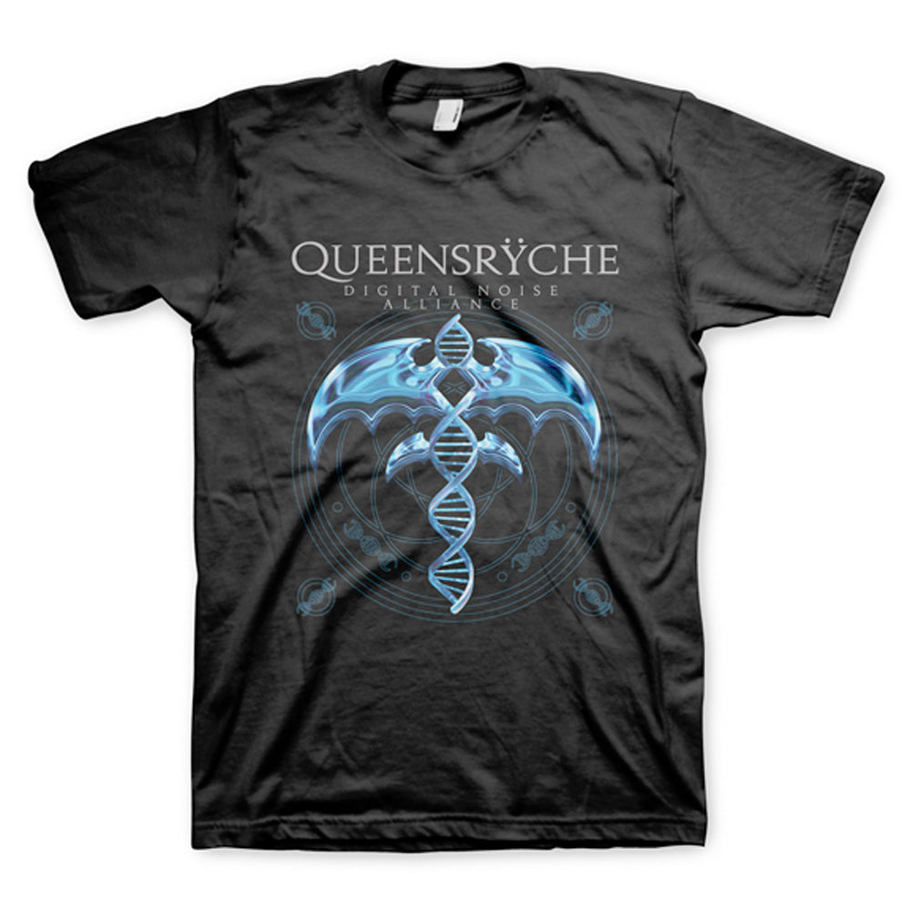 Queensryche - DNA - Black  T-shirt