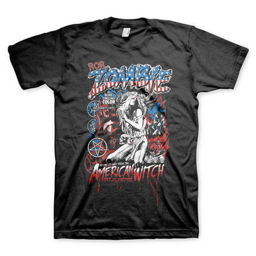 Rob Zombie - American Witch - Black T-shirt